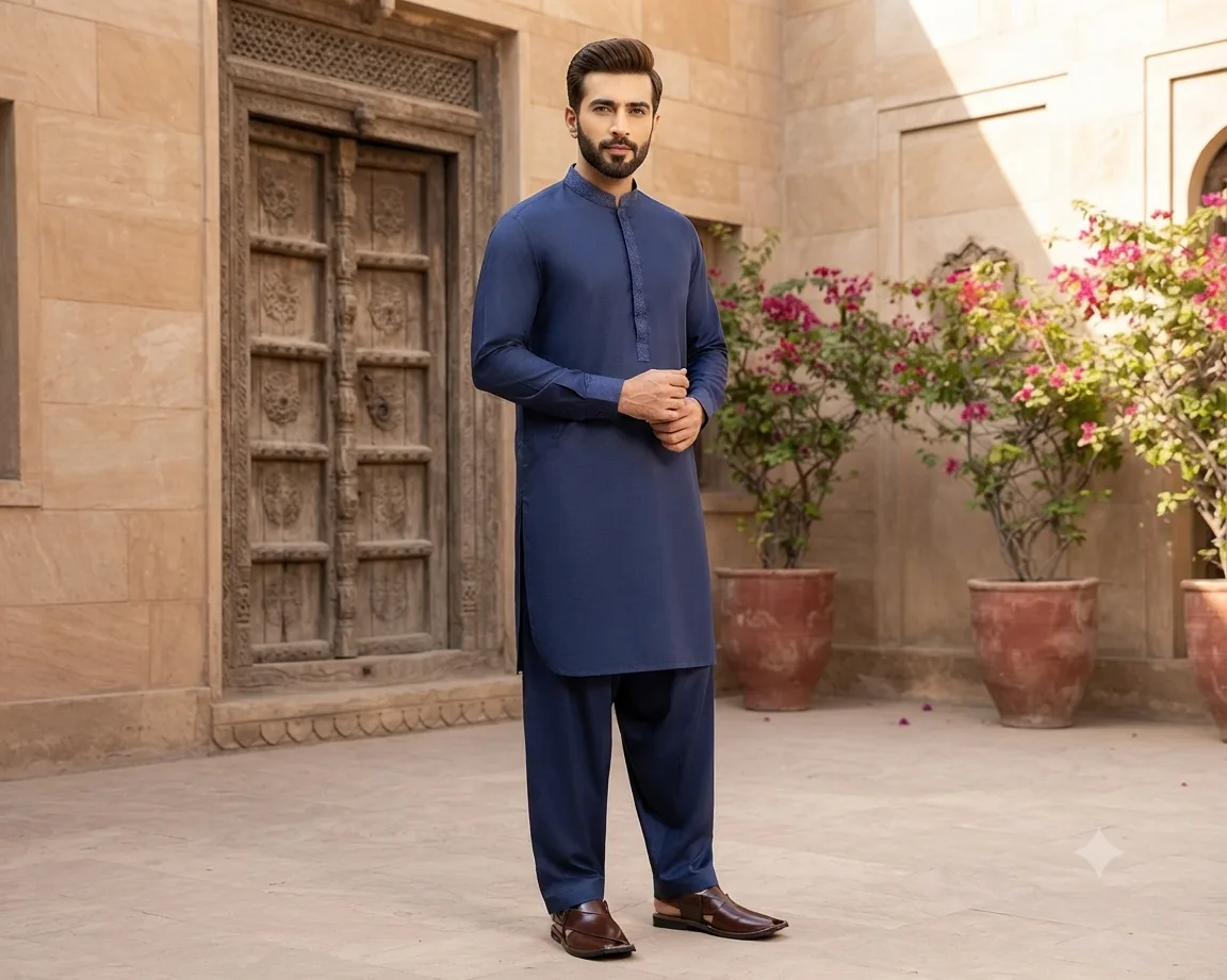 Royal Maroon Shalwar Kameez