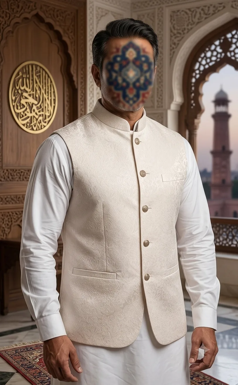Classic Ivory Waistcoat